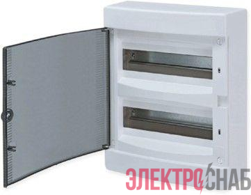 Щит распределительный навесной Unix 2х12мод. IP41 бел. дверь PROxima EKF ux-2x12-nw