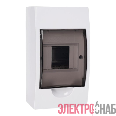 Бокс модульный накладной PDB/W 1004 WH (ЩРН-П- 4) IP41 пластик. Pro JazzWay 5071643