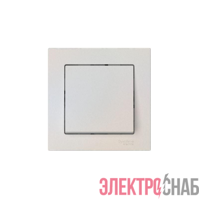 Выключатель 1-кл. AtlasDesign (сх. 1) 10AX быстрозажим. клем. в сборе жемчуж. SE ATN000412S