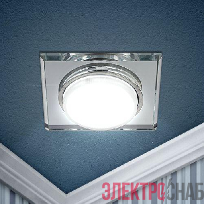 Светильник точечный DK79 SL 13Вт GX53 220В зеркальн. ЭРА Б0019578