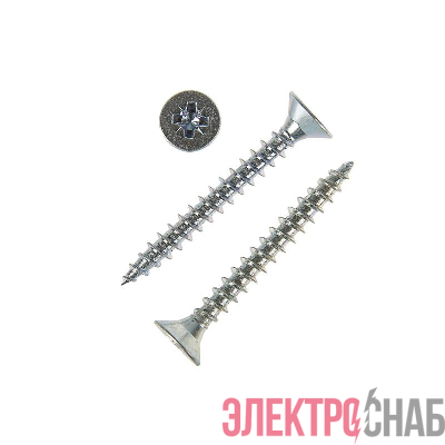 Саморез ШУц 6.0х50 потайная головка (уп.6шт) Tech-Krep/Zitar 102455