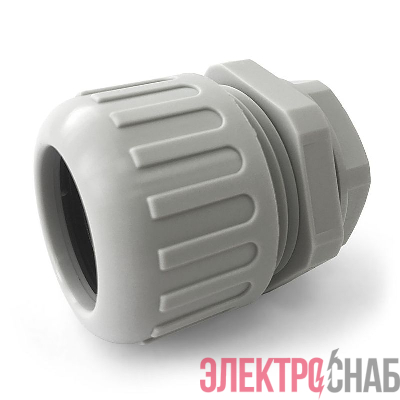 Муфта вводная усиленная ВМУ-ГТ-d20мм (М20) IP68 для гофрированной трубы сер. Промрукав PR08.3273