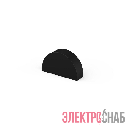 Заглушка для кабель-канала MultiSet 20х12 антрацит SE IMT20125BK