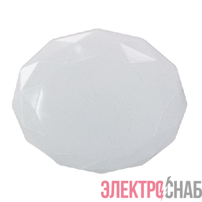 Светильник светодиодный Классик SPB-6 Slim Sparkle WH 24W-6.5K 24Вт 6500К без ДУ Эра Б0069788