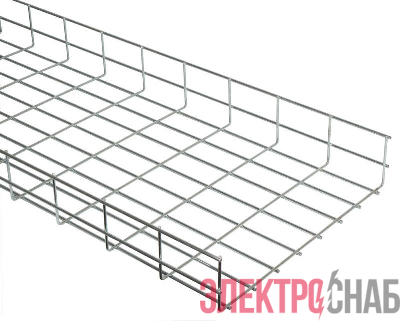 Лоток проволочный усиленный 500х85 L3000 сталь 5мм оцинк. IEK CLWU10-085-500-3
