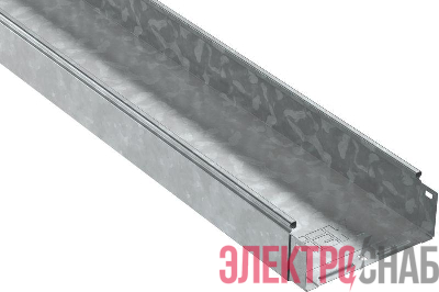 Лоток листовой неперфорир. 200х80 L3000 сталь 1мм HDZ IEK CLN10-080-200-100-3-M-HDZ