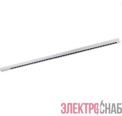 Шинопровод 1ф L1000 PTR 1M-WH накладной/подвесной для трекового освещения бел. JazzWay 5026346