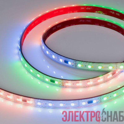 Лента светодиодная SPI-P-BA120-14mm 24V RGBW-White-PX6-BPT 16Вт/м IP66 5060/2835 герметичная бегущий огонь (уп.5м) Arlight 049401