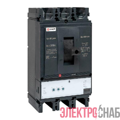 Выключатель автоматический 3п 630/315А 45кА ВА-99C Compact NS PROxima EKF mccb99c-630-315