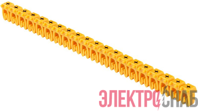 Маркер открытого типа KE 0.75-1.5кв.мм символ &amp;quot;+&amp;quot; (уп.200шт) IEK UMK-KE1-10