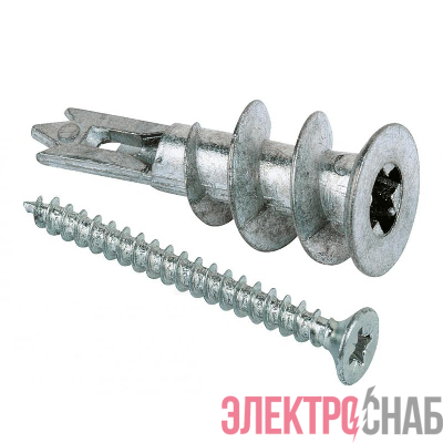 Анкер дюбель DRIVA METAL с шурупом (уп.4шт) Zitar 102949