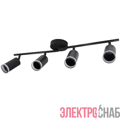 Светильник PCL-0204 4xGU10 IP20 230В BL настен./потолочн. декор. под лампу JazzWay 5066502