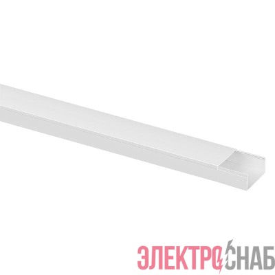 Кабель-канал 80х40 L2000 пластик бел. TOKOV ELECTRIC TKE-KK-80-40-2000-WH