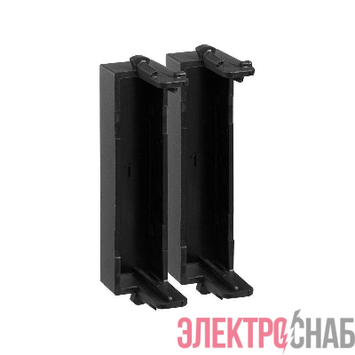Комплект модульных заглушек 0.5мод. Avanti &quot;Черный матовый&quot; (уп.2шт) DKC 4412995