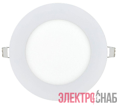 Светильник светодиодный ДВО 1601 7Вт 3000 IP20 встраив. круг бел. IEK LDVO0-1601-1-7-K01
