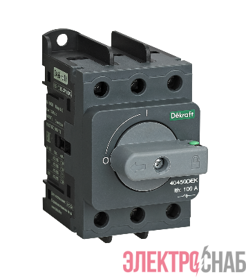 Выключатель-разъединитель 3п 63А ВР-101С DEKraft 40401DEK