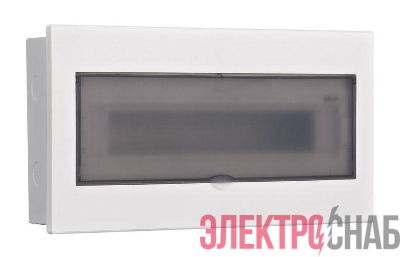 Корпус встраиваемый дв. 1 ряд 17 мод. IP41 ЩРВ-М прозр. DEKraft 31074DEK