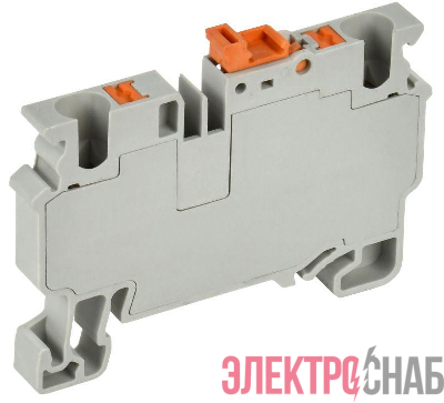 Колодка клеммная CP-DT измерит. нож. разм. 4кв.мм сер. IEK YCT25-04-K03-004
