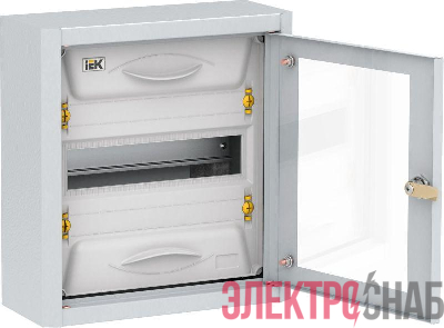 Корпус металлический ЩРн-12 УХЛ3 IP31 прозр. дверь TITAN 5 IEK MKM16-N-012-31-Z-U