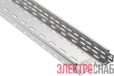 Лоток листовой перфорированный 200х50 L3000 сталь 1.2мм оцинк. IEK CLP10-050-200-120-3