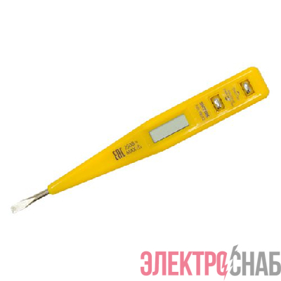 Отвертка-индикатор с ЖК дисплеем (09052) SHTOK 376317