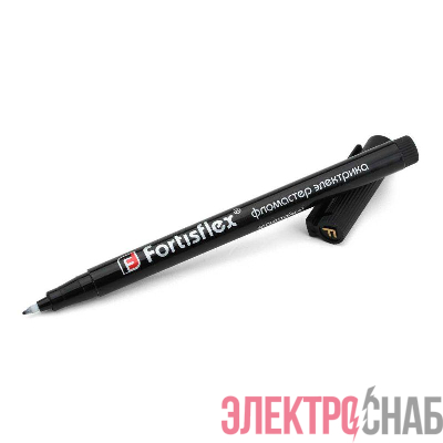 Фломастер электрика маркировочный ФМ-0.75 черн. Fortisflex 83406