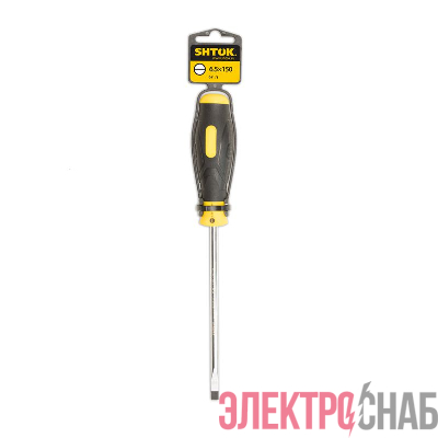 Отвертка SL 6.5х150мм (09104) SHTOK 376321