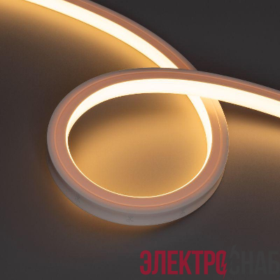 Лента светодиодная NOVA-TOP-PU-A120-16x15mm 24В Warm 2700К 10Вт/м IP68 wire x1 герметичная полиуретан (уп.3м) Arlight 050611