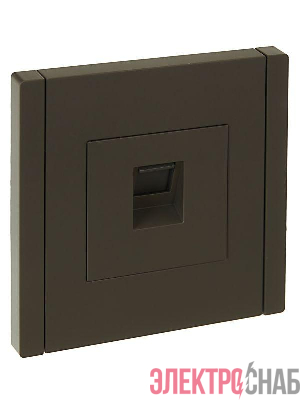 Розетка компьютерная RJ45 кат.5E FORTE&PIANO FP332 сер. IEK FP-K10-1-K03