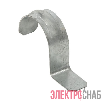 Скоба крепежная однолапковая d31-32мм метал. (уп.50шт) EKF sm-1-31-32