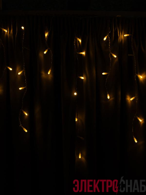 Гирлянда "Бахрома" OIC100LSE-WW-T-I4-F 100 LED WH уличная IP44 бел. SHLights 4690601035004