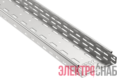 Лоток листовой перфорир. 200х50 L3000 сталь 1мм оцинк. IEK CLP10-050-200-100-3