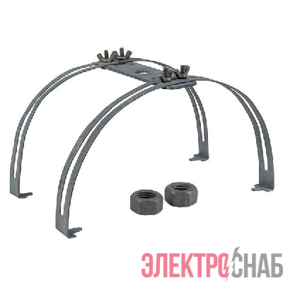 Держатель молниеприемника 1-2 метра на круглый конек двойн. PROxima EKF lp-04002