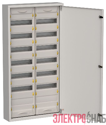 Корпус ЩРн-168 (2х84) TITAN 5 1085х570х140 IP31 метал. сер. IEK TI5-50-N-2X084-31-7035