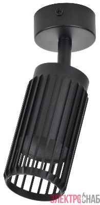 Светильник 4207 GU10 настенно-потолочный черн. IEK LT-USB0-4207-GU10-1-K02