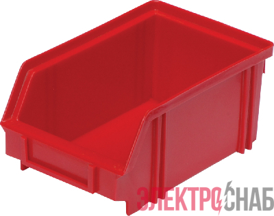 Ящик 170х105х75  красный 7968 7968