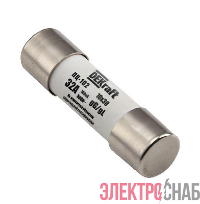 Предохранитель ПЦ-102 6А 10х38 DEKraft 21362DEK