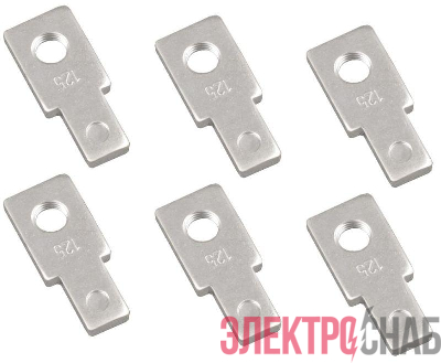 Комплект наконечников для ВА88-32 125А/3П (уп.6шт) IEK SVA10D-N-3