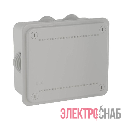 Коробка распределительная ОП 120х80х50мм IP55 6 каб. ввод DKC 53900