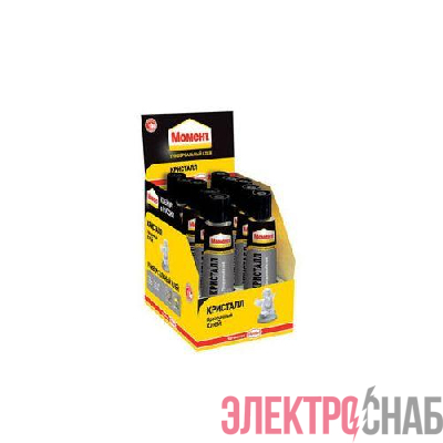 Клей &&"Момент Кристалл&&" 125мл в шоу-боксе Момент C0036324