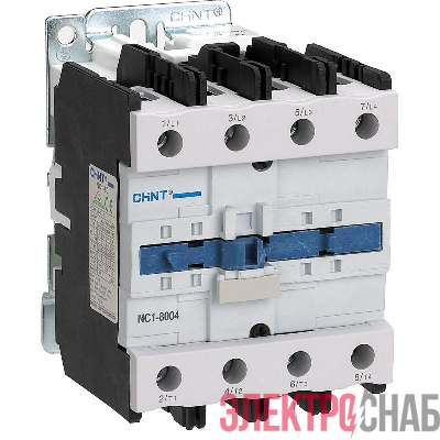 Контактор NC1-8008 80А кат. 230В AC 2НО+2НЗ (R) CHINT 222890